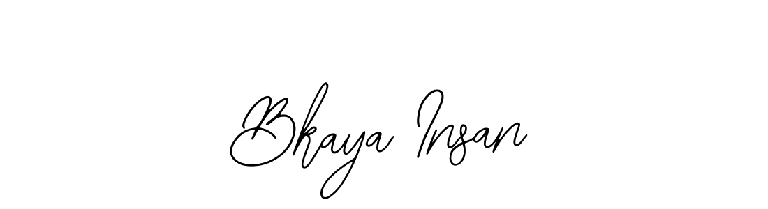 Also we have Bkaya Insan name is the best signature style. Create professional handwritten signature collection using Bearetta-2O07w autograph style. Bkaya Insan signature style 12 images and pictures png