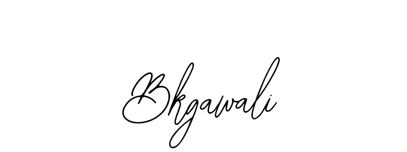 Use a signature maker to create a handwritten signature online. With this signature software, you can design (Bearetta-2O07w) your own signature for name Bkgawali. Bkgawali signature style 12 images and pictures png
