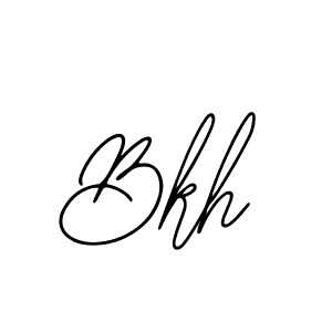 How to Draw Bkh signature style? Bearetta-2O07w is a latest design signature styles for name Bkh. Bkh signature style 12 images and pictures png