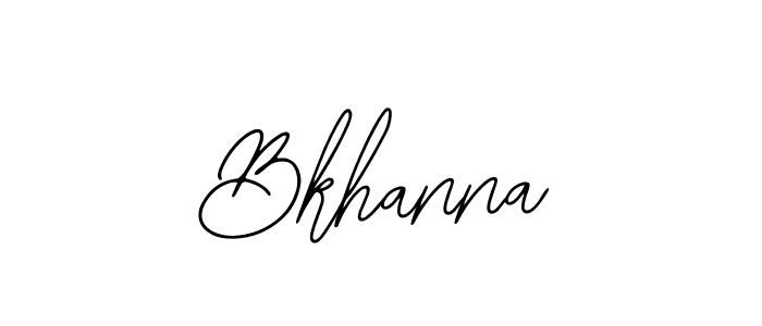 It looks lik you need a new signature style for name Bkhanna. Design unique handwritten (Bearetta-2O07w) signature with our free signature maker in just a few clicks. Bkhanna signature style 12 images and pictures png