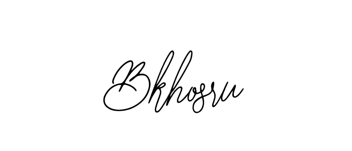 Bkhosru stylish signature style. Best Handwritten Sign (Bearetta-2O07w) for my name. Handwritten Signature Collection Ideas for my name Bkhosru. Bkhosru signature style 12 images and pictures png