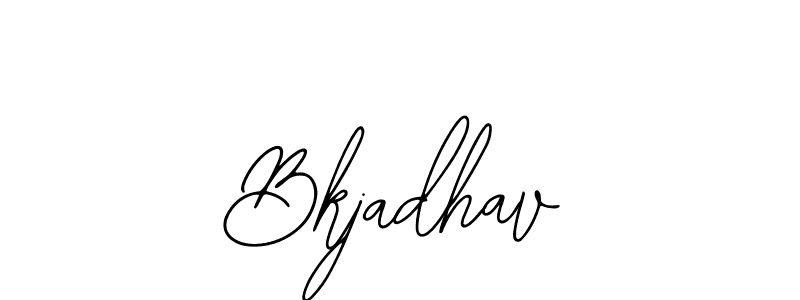 Similarly Bearetta-2O07w is the best handwritten signature design. Signature creator online .You can use it as an online autograph creator for name Bkjadhav. Bkjadhav signature style 12 images and pictures png