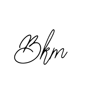 The best way (Bearetta-2O07w) to make a short signature is to pick only two or three words in your name. The name Bkm include a total of six letters. For converting this name. Bkm signature style 12 images and pictures png