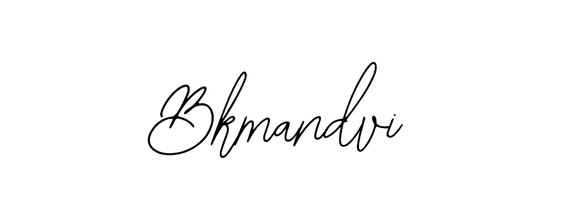 Design your own signature with our free online signature maker. With this signature software, you can create a handwritten (Bearetta-2O07w) signature for name Bkmandvi. Bkmandvi signature style 12 images and pictures png