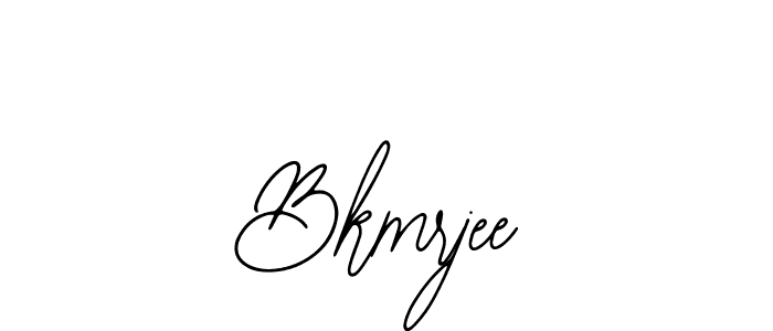 How to Draw Bkmrjee signature style? Bearetta-2O07w is a latest design signature styles for name Bkmrjee. Bkmrjee signature style 12 images and pictures png