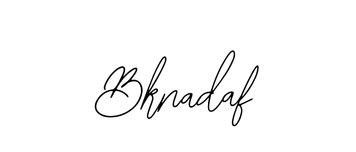 How to make Bknadaf name signature. Use Bearetta-2O07w style for creating short signs online. This is the latest handwritten sign. Bknadaf signature style 12 images and pictures png