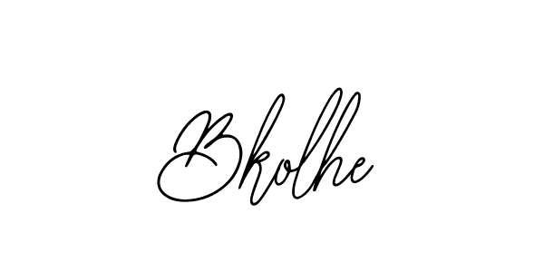 Also You can easily find your signature by using the search form. We will create Bkolhe name handwritten signature images for you free of cost using Bearetta-2O07w sign style. Bkolhe signature style 12 images and pictures png