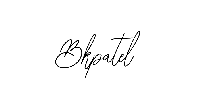 Also we have Bkpatel name is the best signature style. Create professional handwritten signature collection using Bearetta-2O07w autograph style. Bkpatel signature style 12 images and pictures png