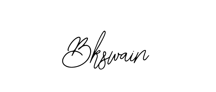 Create a beautiful signature design for name Bkswain. With this signature (Bearetta-2O07w) fonts, you can make a handwritten signature for free. Bkswain signature style 12 images and pictures png
