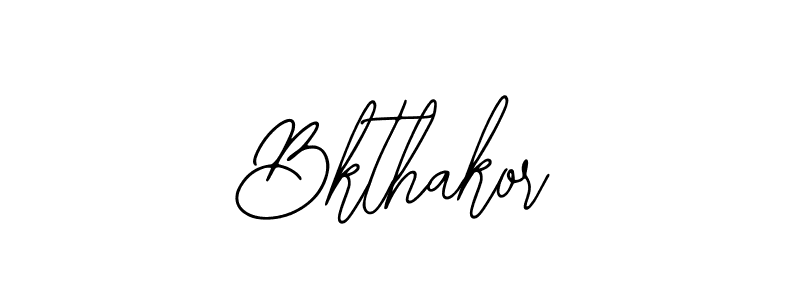 Create a beautiful signature design for name Bkthakor. With this signature (Bearetta-2O07w) fonts, you can make a handwritten signature for free. Bkthakor signature style 12 images and pictures png