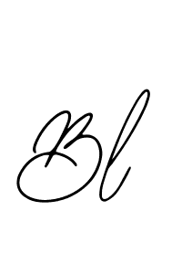 How to make Bl signature? Bearetta-2O07w is a professional autograph style. Create handwritten signature for Bl name. Bl signature style 12 images and pictures png
