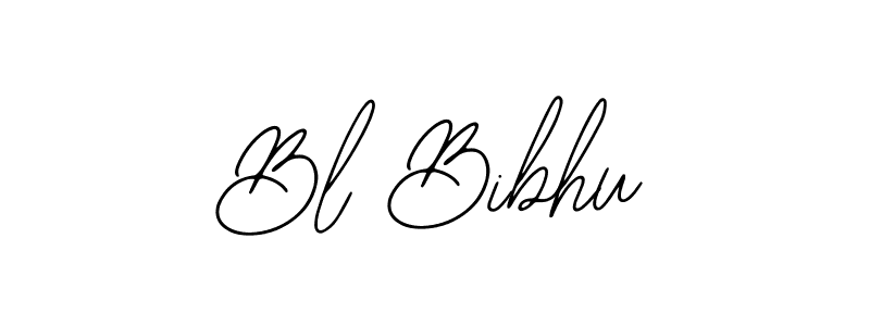 Create a beautiful signature design for name Bl Bibhu. With this signature (Bearetta-2O07w) fonts, you can make a handwritten signature for free. Bl Bibhu signature style 12 images and pictures png