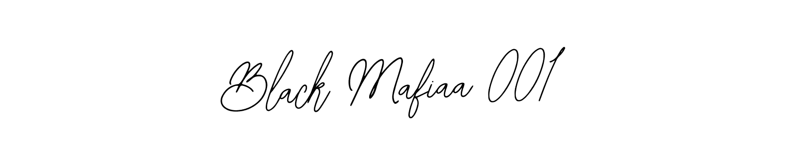 Design your own signature with our free online signature maker. With this signature software, you can create a handwritten (Bearetta-2O07w) signature for name Black Mafiaa 001. Black Mafiaa 001 signature style 12 images and pictures png