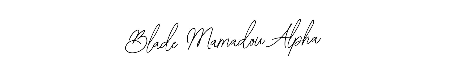 It looks lik you need a new signature style for name Blade Mamadou Alpha. Design unique handwritten (Bearetta-2O07w) signature with our free signature maker in just a few clicks. Blade Mamadou Alpha signature style 12 images and pictures png