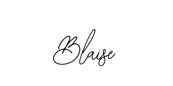 You should practise on your own different ways (Bearetta-2O07w) to write your name (Blaise) in signature. don't let someone else do it for you. Blaise signature style 12 images and pictures png