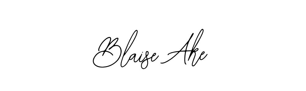 Also we have Blaise Ake name is the best signature style. Create professional handwritten signature collection using Bearetta-2O07w autograph style. Blaise Ake signature style 12 images and pictures png