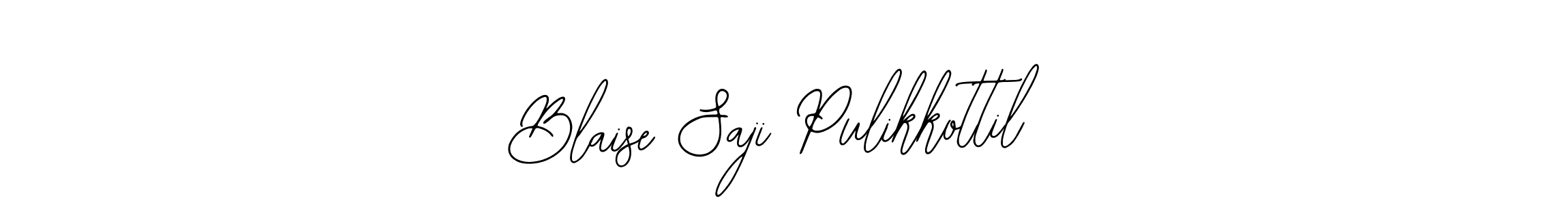 Similarly Bearetta-2O07w is the best handwritten signature design. Signature creator online .You can use it as an online autograph creator for name Blaise Saji Pulikkottil. Blaise Saji Pulikkottil signature style 12 images and pictures png