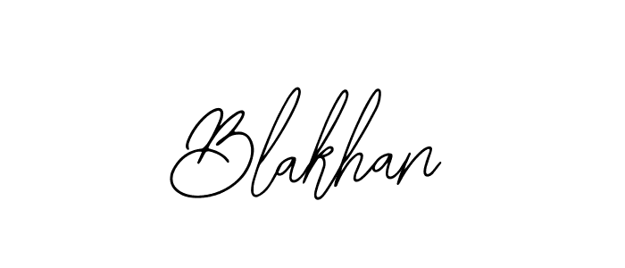 The best way (Bearetta-2O07w) to make a short signature is to pick only two or three words in your name. The name Blakhan include a total of six letters. For converting this name. Blakhan signature style 12 images and pictures png