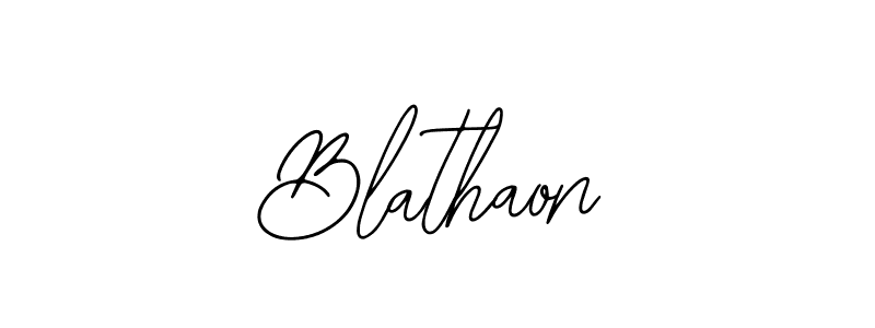 Bearetta-2O07w is a professional signature style that is perfect for those who want to add a touch of class to their signature. It is also a great choice for those who want to make their signature more unique. Get Blathaon name to fancy signature for free. Blathaon signature style 12 images and pictures png