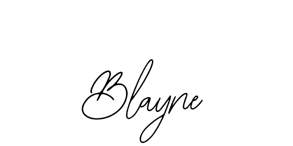 Use a signature maker to create a handwritten signature online. With this signature software, you can design (Bearetta-2O07w) your own signature for name Blayne. Blayne signature style 12 images and pictures png