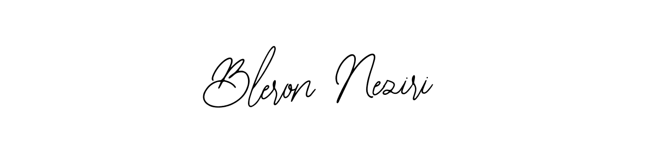 Use a signature maker to create a handwritten signature online. With this signature software, you can design (Bearetta-2O07w) your own signature for name Bleron Neziri. Bleron Neziri signature style 12 images and pictures png