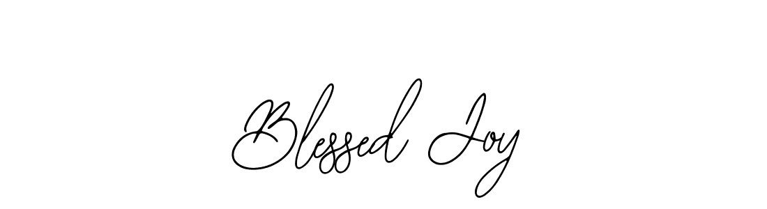 How to make Blessed Joy name signature. Use Bearetta-2O07w style for creating short signs online. This is the latest handwritten sign. Blessed Joy signature style 12 images and pictures png