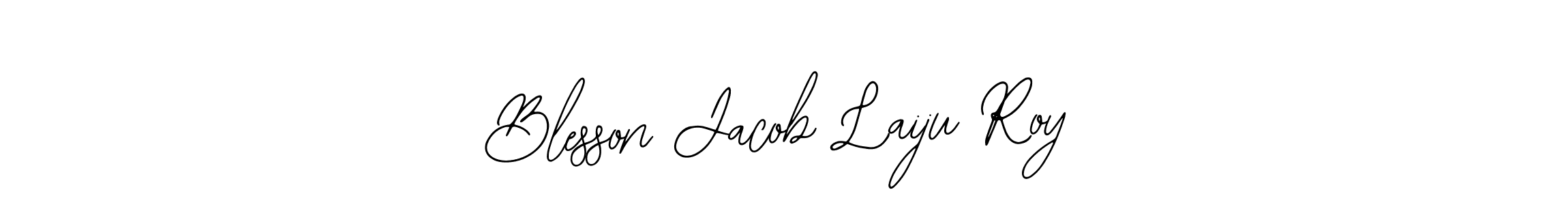 if you are searching for the best signature style for your name Blesson Jacob Laiju Roy. so please give up your signature search. here we have designed multiple signature styles  using Bearetta-2O07w. Blesson Jacob Laiju Roy signature style 12 images and pictures png