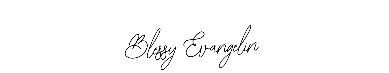 This is the best signature style for the Blessy Evangelin name. Also you like these signature font (Bearetta-2O07w). Mix name signature. Blessy Evangelin signature style 12 images and pictures png