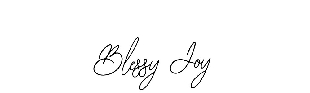 Make a beautiful signature design for name Blessy Joy. With this signature (Bearetta-2O07w) style, you can create a handwritten signature for free. Blessy Joy signature style 12 images and pictures png