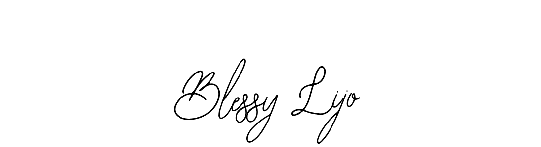 Make a short Blessy Lijo signature style. Manage your documents anywhere anytime using Bearetta-2O07w. Create and add eSignatures, submit forms, share and send files easily. Blessy Lijo signature style 12 images and pictures png