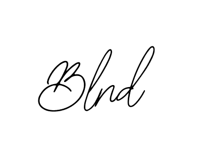 Make a beautiful signature design for name Blnd. Use this online signature maker to create a handwritten signature for free. Blnd signature style 12 images and pictures png