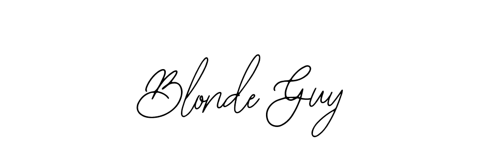 Also You can easily find your signature by using the search form. We will create Blonde Guy name handwritten signature images for you free of cost using Bearetta-2O07w sign style. Blonde Guy signature style 12 images and pictures png
