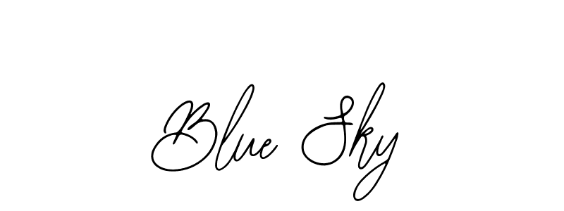 Also You can easily find your signature by using the search form. We will create Blue Sky name handwritten signature images for you free of cost using Bearetta-2O07w sign style. Blue Sky signature style 12 images and pictures png