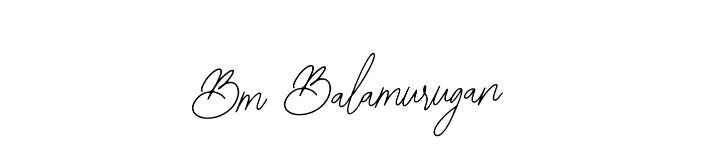 if you are searching for the best signature style for your name Bm Balamurugan. so please give up your signature search. here we have designed multiple signature styles  using Bearetta-2O07w. Bm Balamurugan signature style 12 images and pictures png