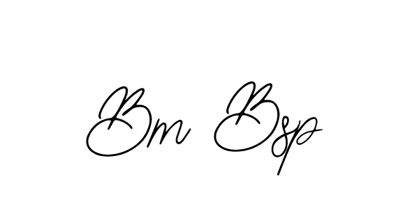 You should practise on your own different ways (Bearetta-2O07w) to write your name (Bm Bsp) in signature. don't let someone else do it for you. Bm Bsp signature style 12 images and pictures png