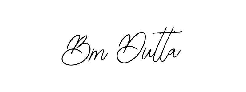 Make a beautiful signature design for name Bm Dutta. Use this online signature maker to create a handwritten signature for free. Bm Dutta signature style 12 images and pictures png
