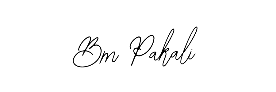 How to Draw Bm Pakali signature style? Bearetta-2O07w is a latest design signature styles for name Bm Pakali. Bm Pakali signature style 12 images and pictures png