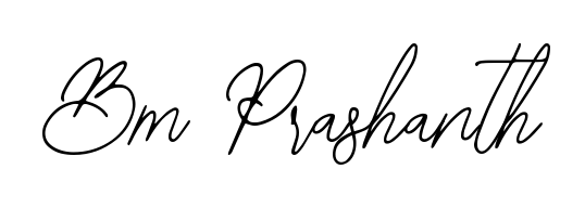 Generate high-definition signature styles for Bm Prashanth. The Bearetta-2O07w typeface ensures crisp legibility and sophisticated design. Bm Prashanth signature style 12 images and pictures png