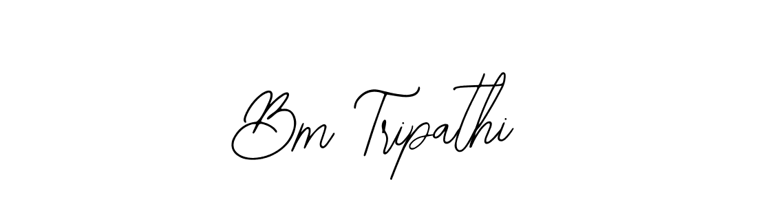 It looks lik you need a new signature style for name Bm Tripathi. Design unique handwritten (Bearetta-2O07w) signature with our free signature maker in just a few clicks. Bm Tripathi signature style 12 images and pictures png