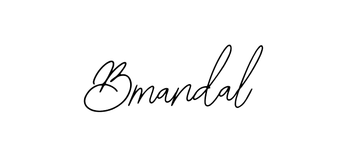 Bmandal stylish signature style. Best Handwritten Sign (Bearetta-2O07w) for my name. Handwritten Signature Collection Ideas for my name Bmandal. Bmandal signature style 12 images and pictures png