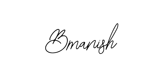 Make a beautiful signature design for name Bmanish. Use this online signature maker to create a handwritten signature for free. Bmanish signature style 12 images and pictures png