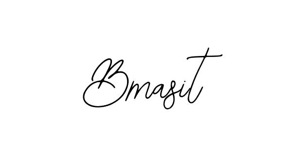 Design your own signature with our free online signature maker. With this signature software, you can create a handwritten (Bearetta-2O07w) signature for name Bmasit. Bmasit signature style 12 images and pictures png