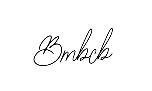 How to make Bmbcb name signature. Use Bearetta-2O07w style for creating short signs online. This is the latest handwritten sign. Bmbcb signature style 12 images and pictures png