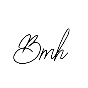 Make a beautiful signature design for name Bmh. Use this online signature maker to create a handwritten signature for free. Bmh signature style 12 images and pictures png