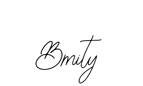 Use a signature maker to create a handwritten signature online. With this signature software, you can design (Bearetta-2O07w) your own signature for name Bmity. Bmity signature style 12 images and pictures png