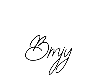 Design your own signature with our free online signature maker. With this signature software, you can create a handwritten (Bearetta-2O07w) signature for name Bmjy. Bmjy signature style 12 images and pictures png
