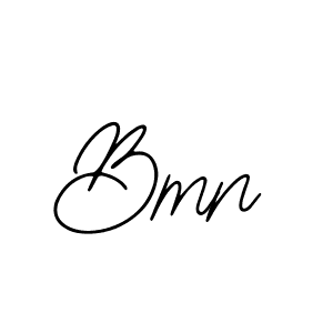 How to Draw Bmn signature style? Bearetta-2O07w is a latest design signature styles for name Bmn. Bmn signature style 12 images and pictures png