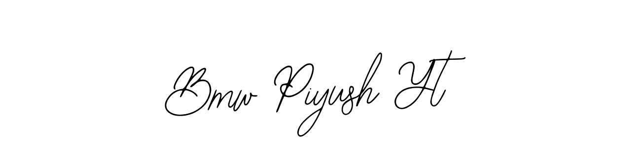 This is the best signature style for the Bmw Piyush Yt name. Also you like these signature font (Bearetta-2O07w). Mix name signature. Bmw Piyush Yt signature style 12 images and pictures png