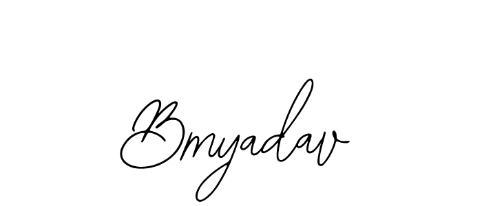 Similarly Bearetta-2O07w is the best handwritten signature design. Signature creator online .You can use it as an online autograph creator for name Bmyadav. Bmyadav signature style 12 images and pictures png