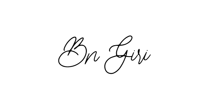 It looks lik you need a new signature style for name Bn Giri. Design unique handwritten (Bearetta-2O07w) signature with our free signature maker in just a few clicks. Bn Giri signature style 12 images and pictures png